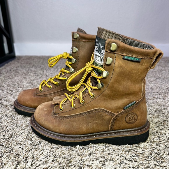 Georgia Insulated & Waterproof Boots Boys Size 2